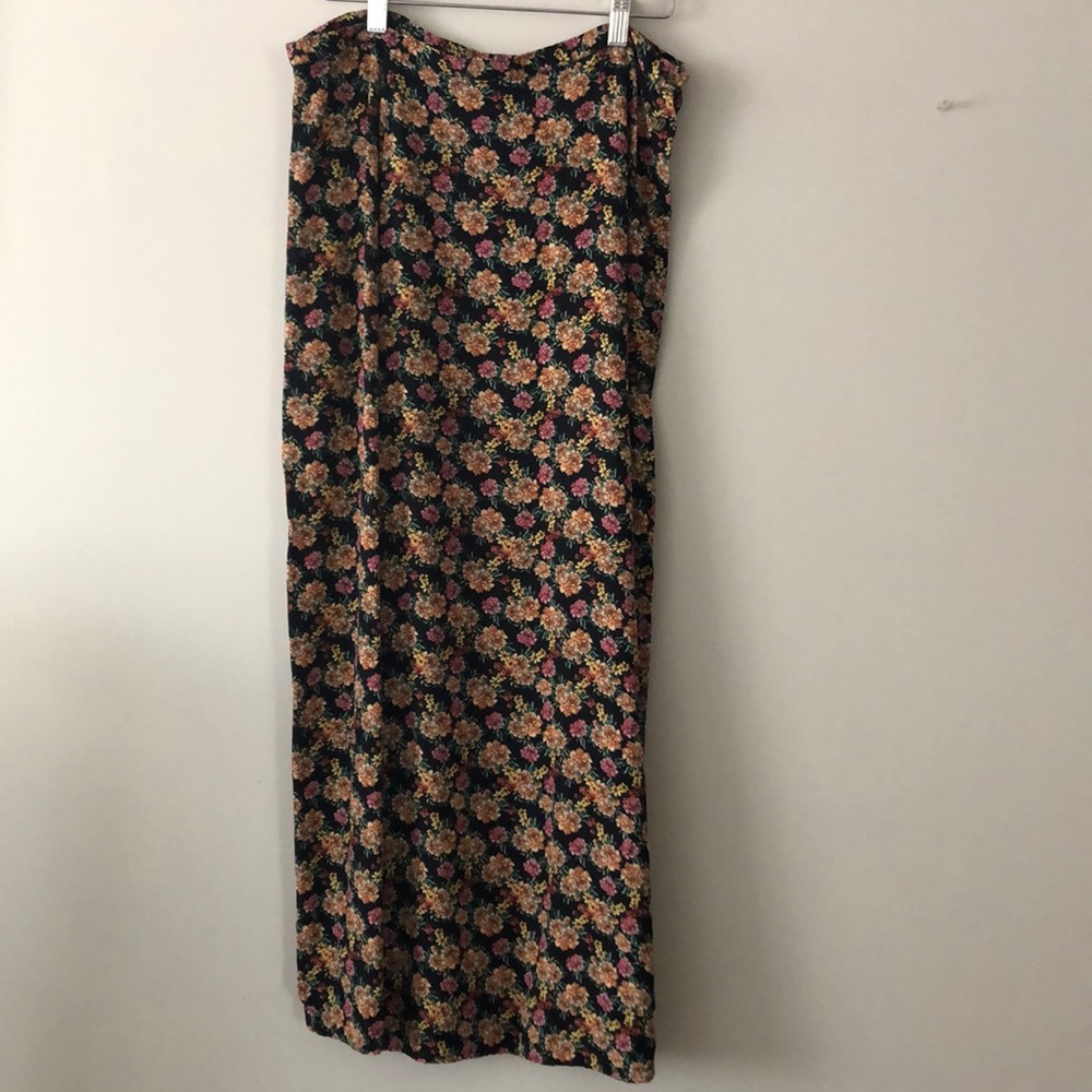 Urban Outfitters floral maxi skirt